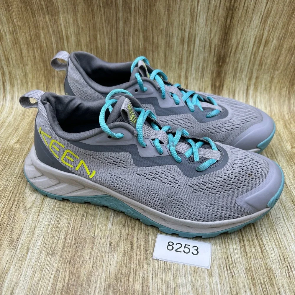 KEEN Versacore Women's Size 8 Grey Blue Trail Walking Shoes Sneakers‎ 1029008